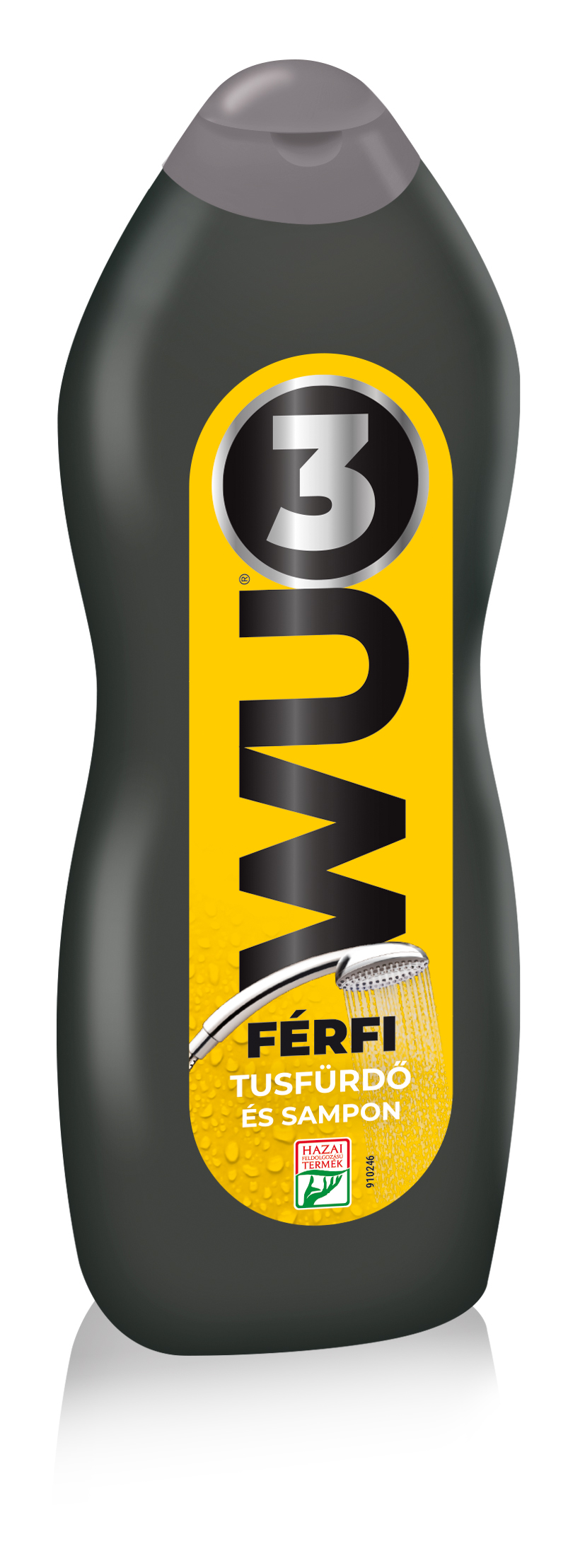 WU3 2in1 Férfi Sampon és Tusfürdő 850ml